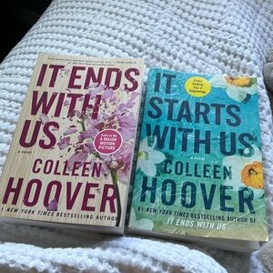 It Ends With Us and It Starts With Us by Colleen Hoover